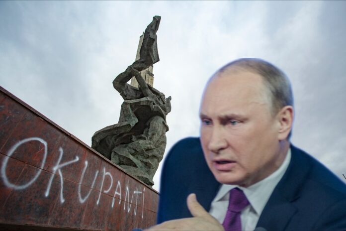 Vladimirs Putins, 9.maijs, Vaira Vīķe-Freiberga, Krievijas agresijas attaisnošana, Saskaņa, Svarīgi,