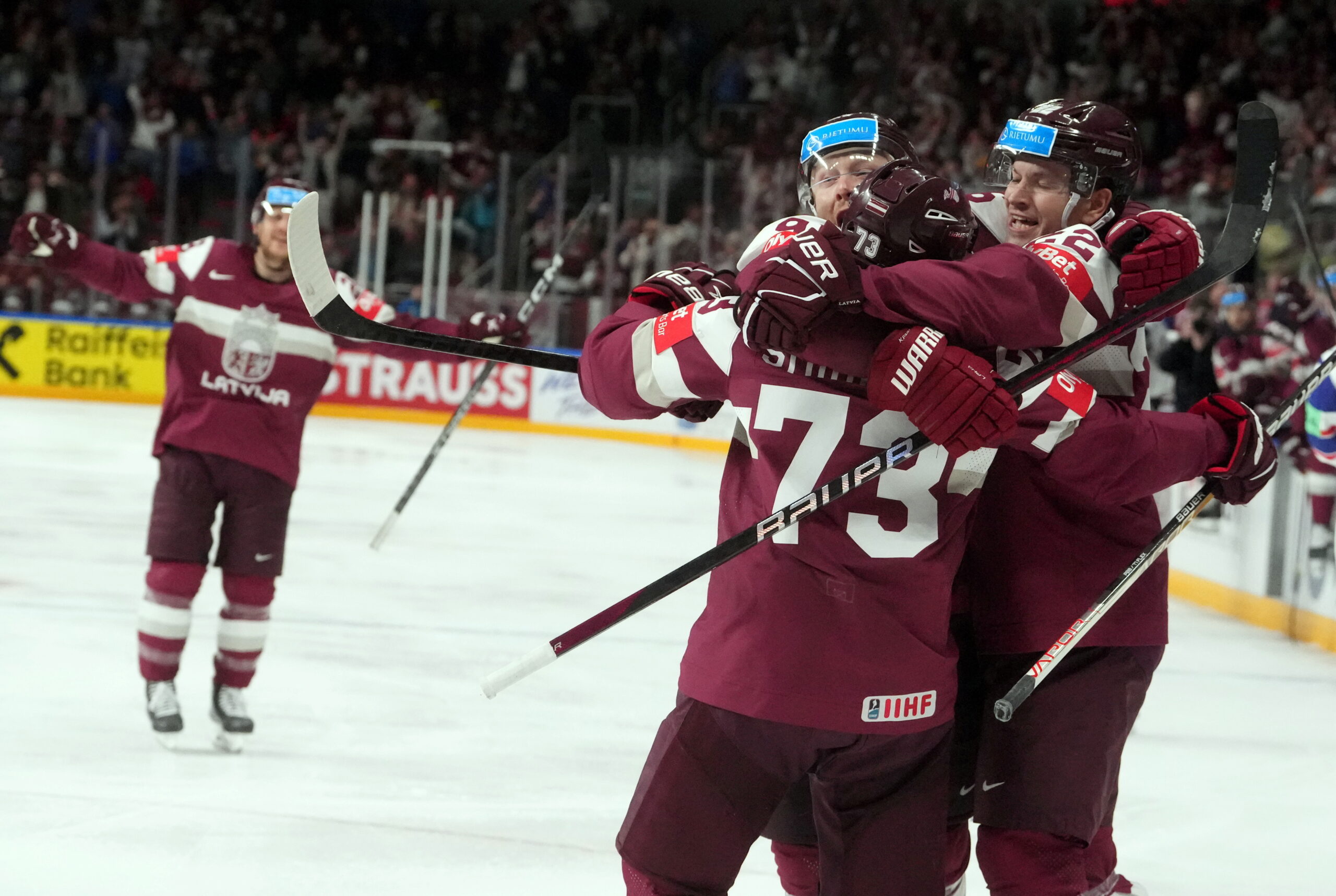 Latviske hockeyspillere vinner verdensmesterskapskampen mot Norge – BNN