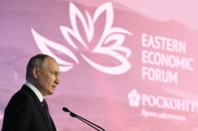 ekonomikas forums, austrumi, Krievija, Putins, runa, Ukraina, Donalds Tramps, Īlons Masks, Olimpiskās spēles, Vladivostoka