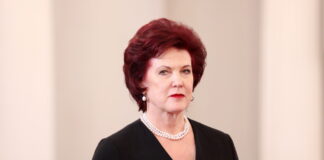Latvijas vēstniece Nīderlandē, Solvita Āboltiņa, akreditācijas vizīte, Valsts prezidents
