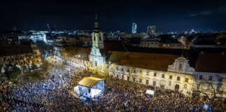 Slovākija, protesti, Roberts Fico, reformas, krimināllikums, Bratislava