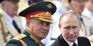 Sergejs Šoigu, Vladimirs Putins, Aizsardzības ministrija, pārmaiņas, Krievija, karš Ukrainā
