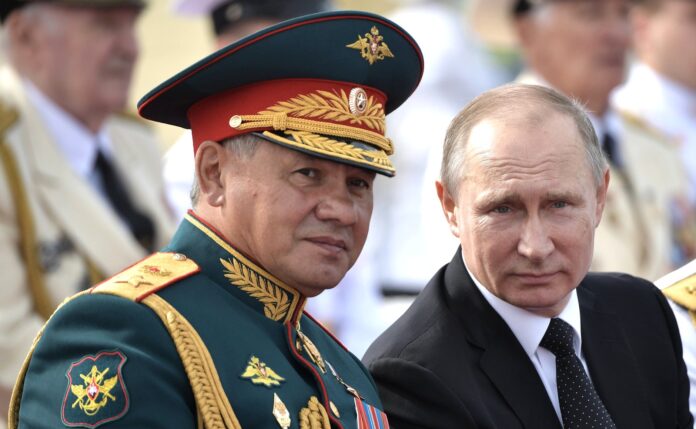 Sergejs Šoigu, Vladimirs Putins, Aizsardzības ministrija, pārmaiņas, Krievija, karš Ukrainā