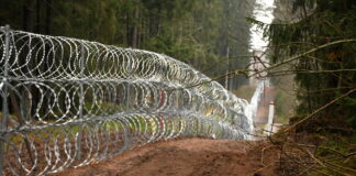 Baltkrievijas robeža, robeža, robežpunkts, Iekšlietu ministrija, robežas nelikumīga šķēršošana