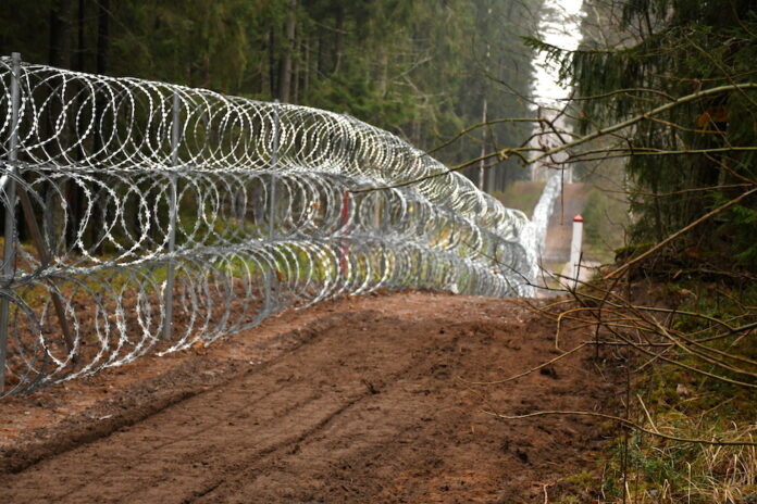 Baltkrievijas robeža, robeža, robežpunkts, Iekšlietu ministrija, robežas nelikumīga šķēršošana