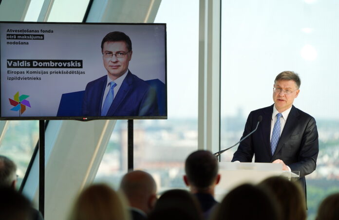 Valdis Dombrovskis, JV, Eiropas Parlaments