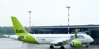 airBaltic, Baltkrievijas gaisa telpa, lidojuma maršruts