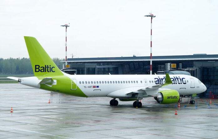 airBaltic, Baltkrievijas gaisa telpa, lidojuma maršruts