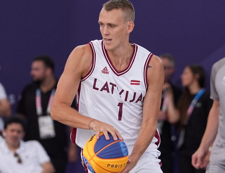 Latvijas 3×3 basketbolisti izcīna uzvaru otrajā spēlē