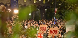 Gruzija, Tbilisi, protests, vēlēšanas, opozīcija