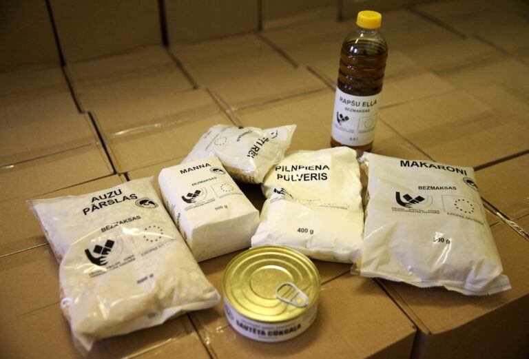 pārtikas pakas, trūcīgie, maznodrošīnātie, LM