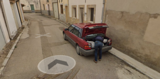 Spānija, Google Street View, slepkavība