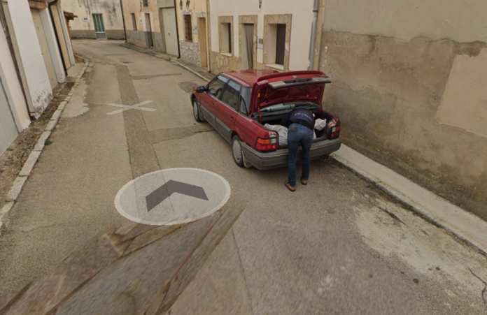 Spānija, Google Street View, slepkavība