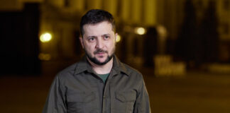 Volodimirs Zelenskis, Shahed, Trampa administrācija