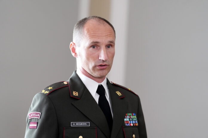 Latvijas bruņotie spēki, Zemessardze, Aivars Krjukovs, Latvijas armija, drošība Latvijā, Ukraina kara pieredze, Zemessardzes mērķi, militārā gatavība