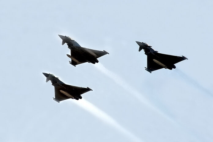 Svarīgi, Igaunija, NATO, NATO gaisa telpa, iznīcinātāji, Eurofighter, Vācijas Gaisa spēki, Krievijas draudi,