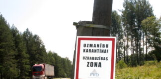 Āfrikas cūku mēris Latvijā, Baltic Pork Ogres novads, 20 000 cūku likvidēšana, ĀCM uzliesmojums 2025, PVD brīdinājums, cūkkopība Latvijā