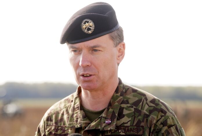 Kaspars Pudāns, NBS komandieris, Sātses zābaks, Krievijas sabotāžas, mazas sabotāžas, hibrīdapdraudējums, droni, kibertelpa, informatīvā telpa, NATO reakcija