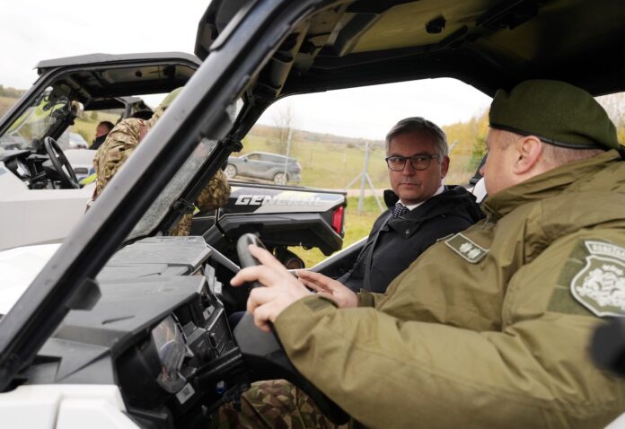 Magnuss Brunners, Eiropas Komisija, Latvijas robeža, Baltkrievijas robeža, migrācija, robežsardze, Rihards Kozlovskis, austrumu robeža, ES drošība, hibrīdapdraudējumi,
