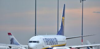 Svarīgi, Ryanair, lidostas, Eiropas Savienība, lidroboti, Urzula fon der Leiena, Maikls O'Līrijs, gaisa telpa, drošība, aizsardzība