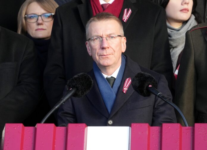 Edgars Rinkēvičs, prezidenta uzruna, 18. novembris, Latvijas Republikas proklamēšana, svētku uzruna, Brīvības piemineklis, Latvijas brīvība, vienotība Latvijā, Latvijas valsts prezidents, 107. gadadiena, Rietumu vērtības, Latvijas stiprums