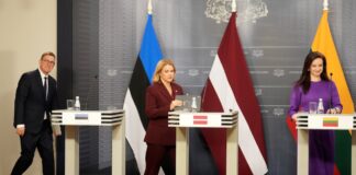 Baltijas premjeri, Baltijas Ministru padome, Evika Siliņa, Kristens Mihals, Inga Ruģiniene, austrumu pierobeža, ES budžets, Baltijas drošība, 5% no IKP aizsardzībai, NATO stiprināšana, Rail Baltica, ES ārējā robeža, hibrīdapdraudējumi, nelegālā migrācija, Baltijas vienotība, Latvijas prezidentūra