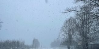 laikapstākļi Latvijā, laika prognoze, stipra snigšana, putenis Kurzemē, sniegs Latvijā, sals Latvijā, brāzmains vējš, vējš līdz 23 m/s, sniega sega, laikapstākļi Jaunajā gadā, ziemas laiks, Baltijas jūra, Rīgas līcis