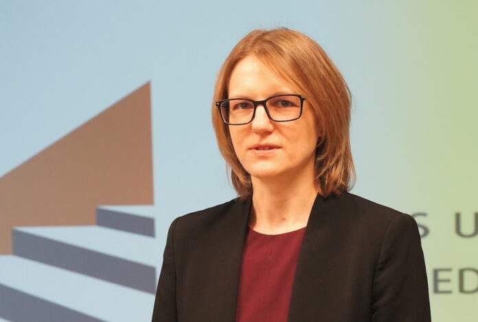 Liene Gātere, Saeimas deputāte, Saeima, Progresīvie, Aizsardzības ministrija, deputāta mandāts, Saeimas komisijas, valdošā koalīcija, balsu sadalījums Saeimā, parlamentārā sekretāre, Latvijas politika