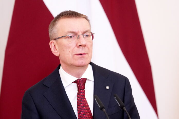 Edgars Rinkēvičs, Valsts prezidents, Latvijas drošība, SAB ziņojums, Satversmes aizsardzības birojs, Krievijas draudi, Krievijas hibrīdkara riski, drošības situācija Latvijā