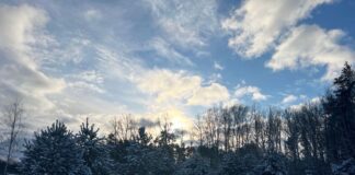 laikapstākļi Latvijā, brīvdienu laikapstākļi, sniegs Latvijā, sals līdz –20, vēja brāzmas, ciklons Austrumeiropā, anticiklons, ziemas prognoze