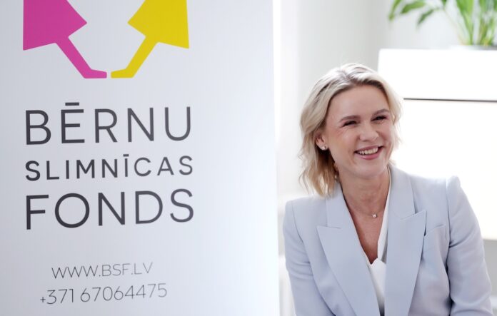 Liene Dambiņa, Bērnu slimnīcas fonds, BSF vadītāja, bērnu veselība Latvijā, ziedojumi bērnu slimnīcai, BSF projekti, medicīnas fondi Latvijā,