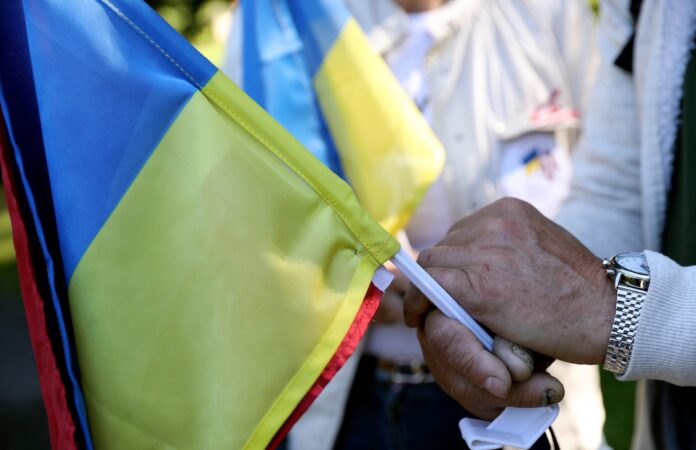 Ukrainas karogs.