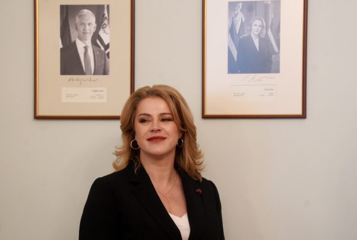 Bijusī Ministru prezidente Evika Siliņa.
