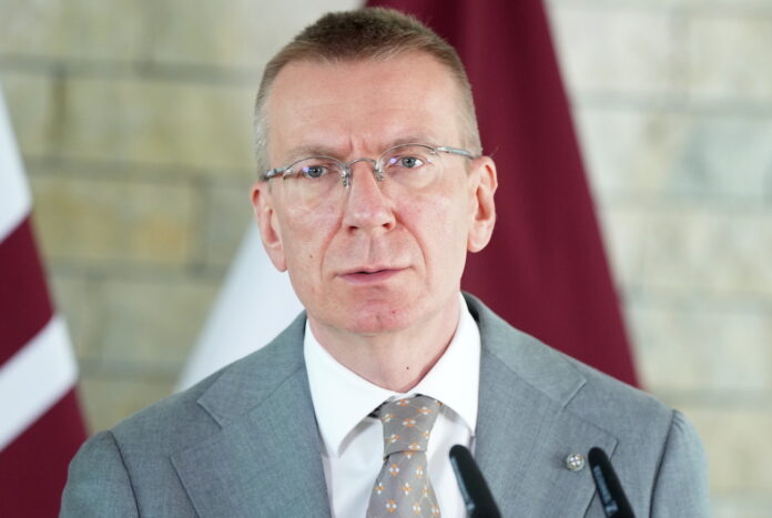Edgars Rinkēvičs, Latvijas drošība, drošības situācija Latvijā, Krievijas karš Ukrainā, dronu draudi,