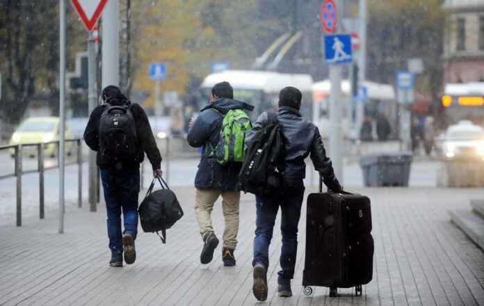 Imigranti Rīgas ielās