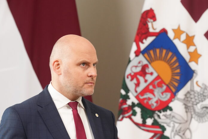Ministru prezidenta amata kandidāts Andris Kulbergs piedalās preses konferencē