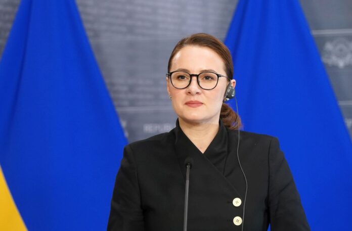 Ukrainas premjerministre Jūlija Sviridenko