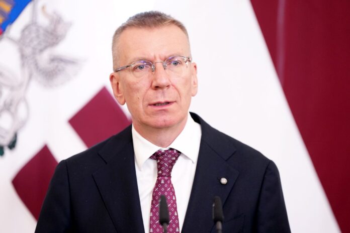 Latvijas prezidents Edgars Rinkēvičs