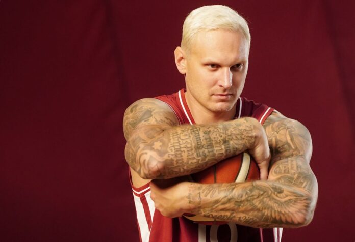 Latvijas vīriešu basketbola valstsvienības spēlētājs Jānis Timma