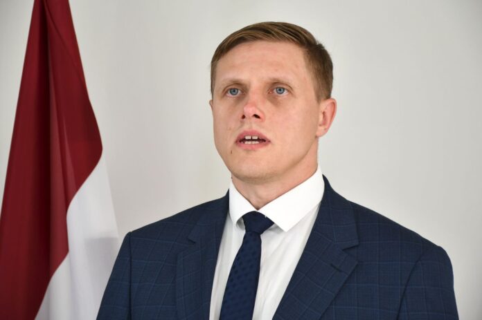 Iekšlietu ministrs Jānis Dombrava