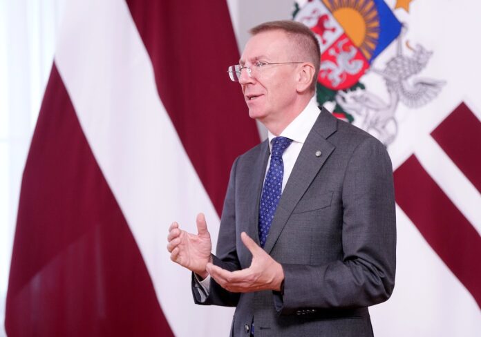 Valsts prezidents Edgars Rinkēvičs.